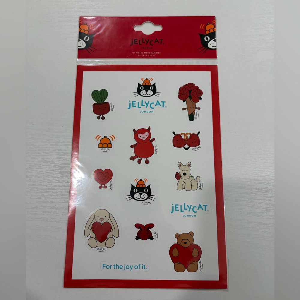 Jellycat Official Halloween Stickers - NEW - Perfect for Gifts Christmas